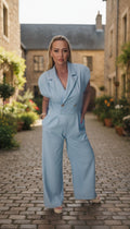Elegante Jumper in Farbe Blau EL Fashion Boutique