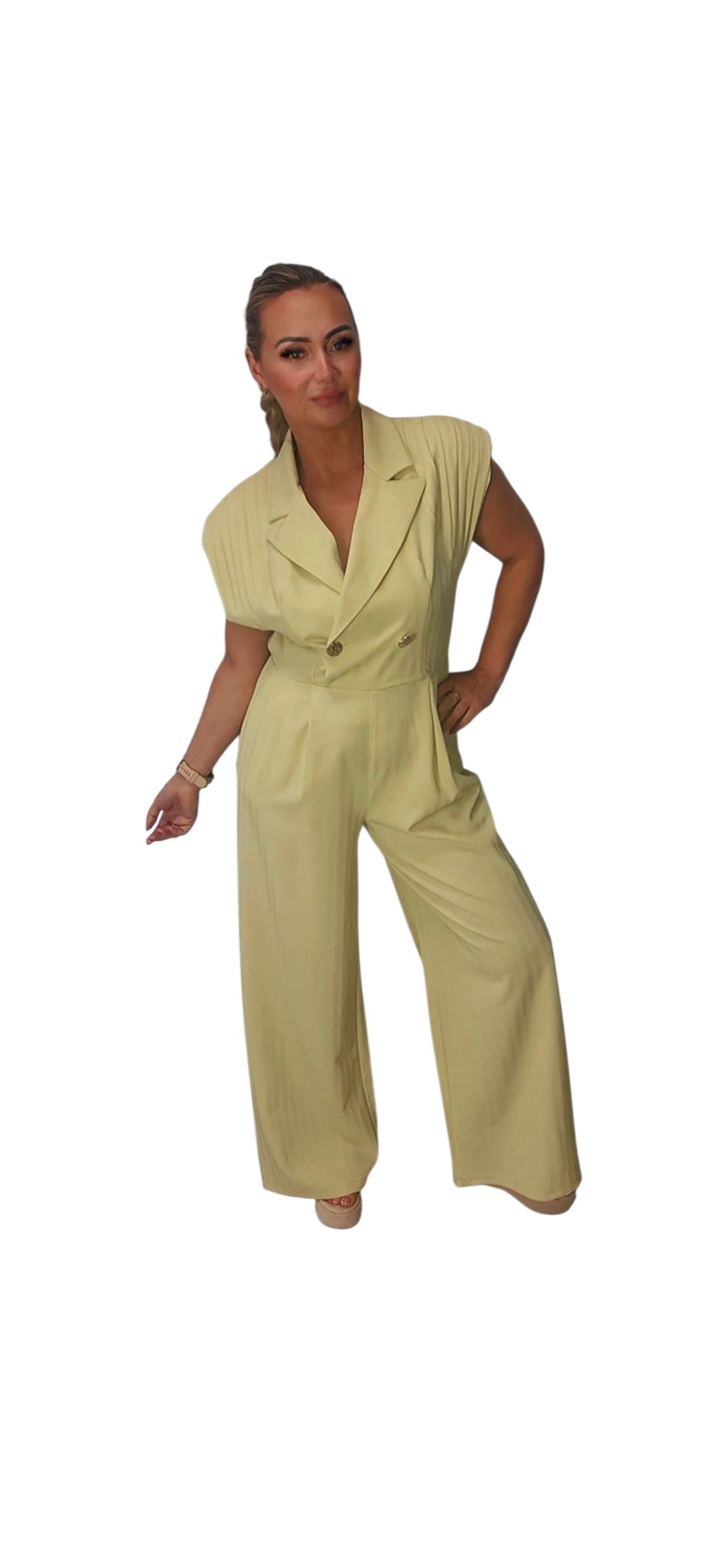 Elegante Jumper in Farbe Gelb