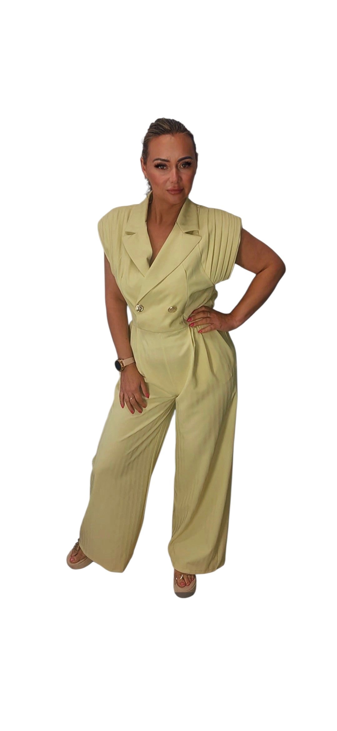Elegante Jumper in Farbe Gelb
